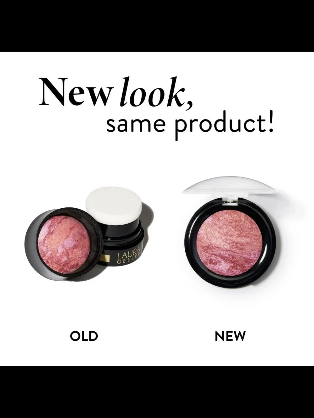 Laura Geller Baked Blush-N-Brighten: Ethereal Rose, Travel Size, .05oz, NIB